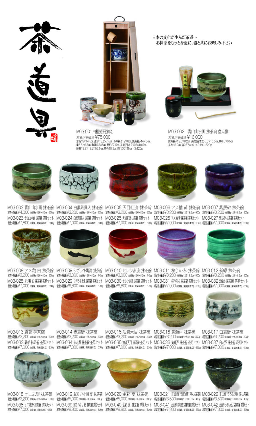 009.茶道具抹茶椀